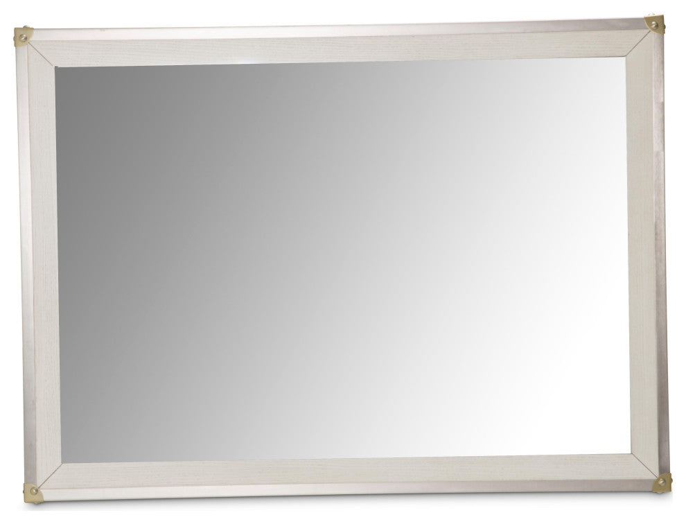 Menlo Station Wall Mirror - Vanilla