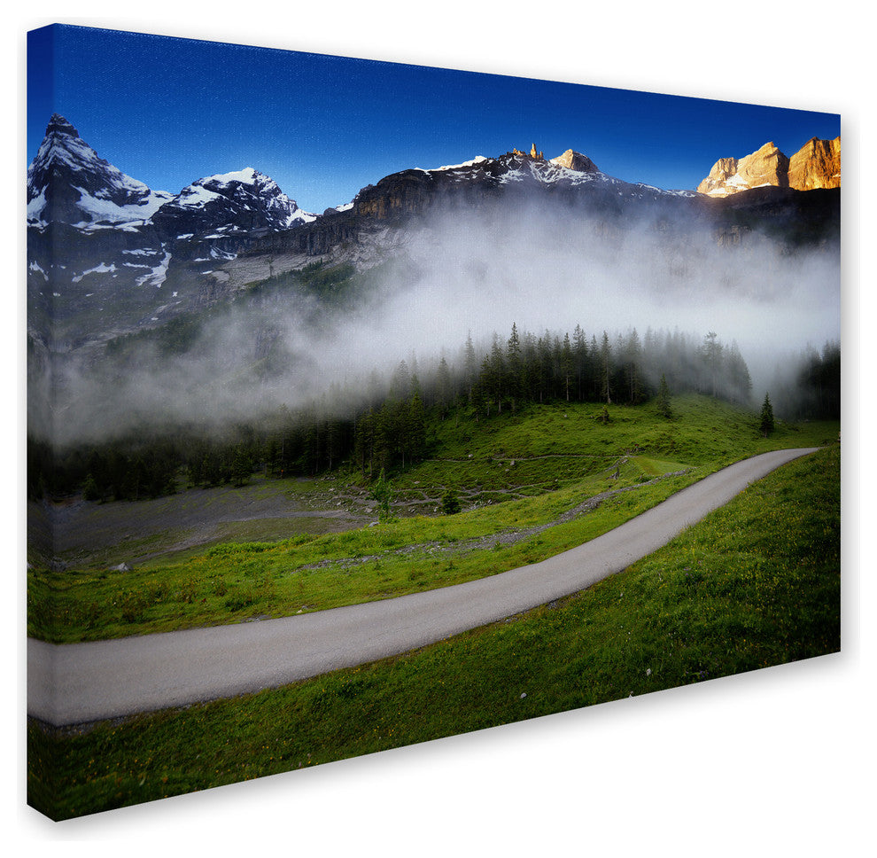 ''Morning Sound Clouds'' Canvas Art by Philippe Sainte-Laudy