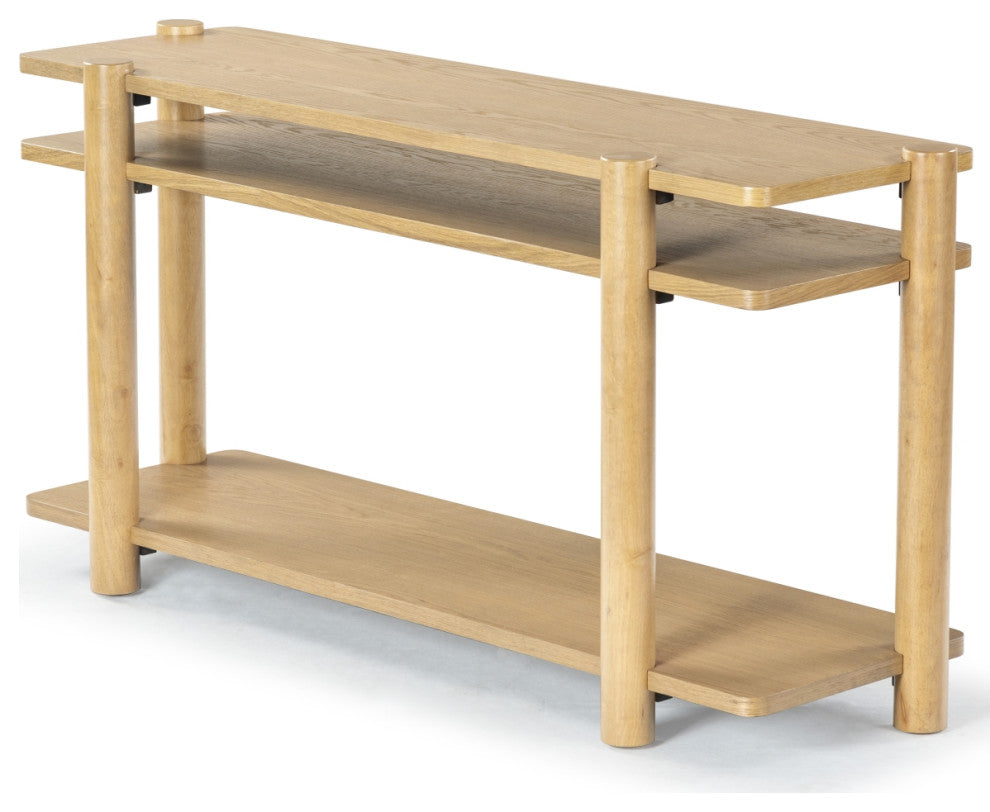 Safavieh Couture Edisyn Wood Console Table, Natural