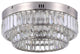 Stella Double Tier LED Flushmount Satin Nickel