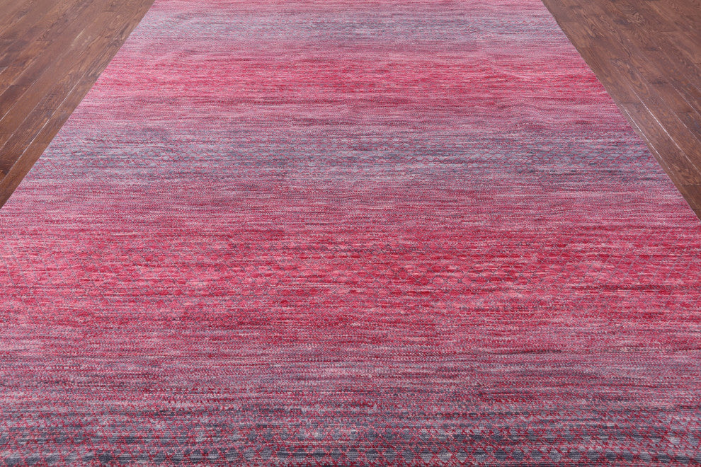 10' 0" X 14' 3" Savannah Grass Hand-Knotted Wool Rug - Q13181