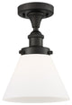 INNOVATIONS LIGHTING 916-1C-OB-G41 Large Cone 1 Light Semi-Flush Mount