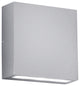 Thames LED Outdoor Wall Sconce, Light Gray
