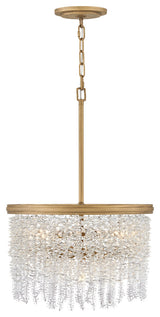 Fredrick Ramond Rubina Medium Convertible Semi-Flush Mount, Burnished Gold