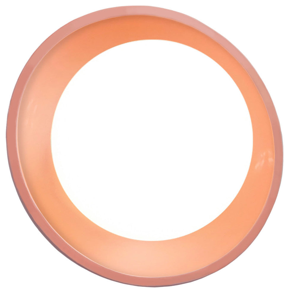 Mini Coupe Wall Sconce, Gloss Blush