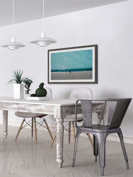 "Tranquillum" Framed Painting Print, 36"x24"