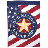 Flag Dbapp, One Nation Under God, Polyester, Large