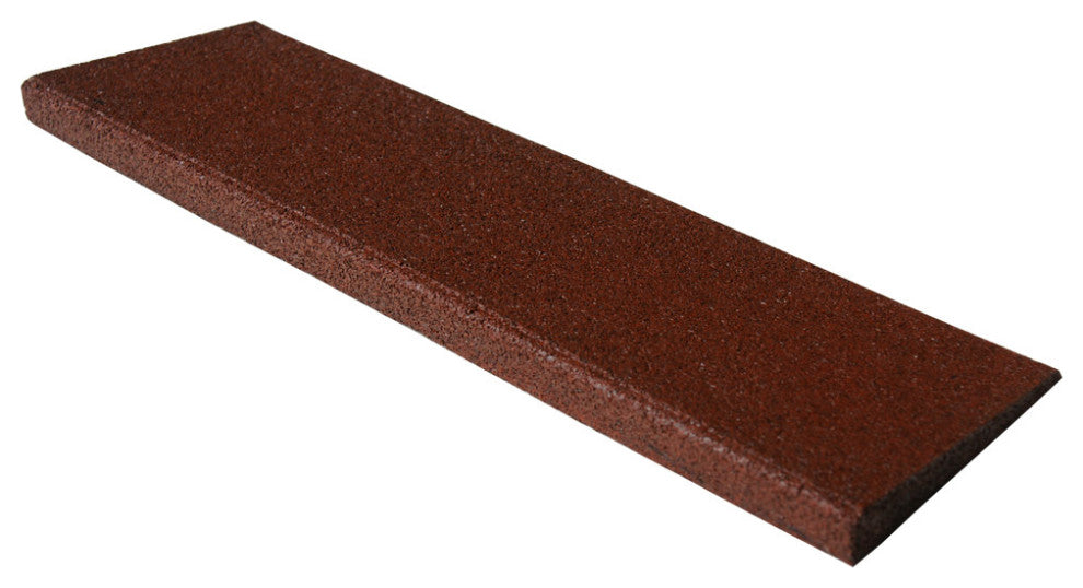 Rubber-Cal Eco-Sport Ramp, 1", Red, 4 Pack