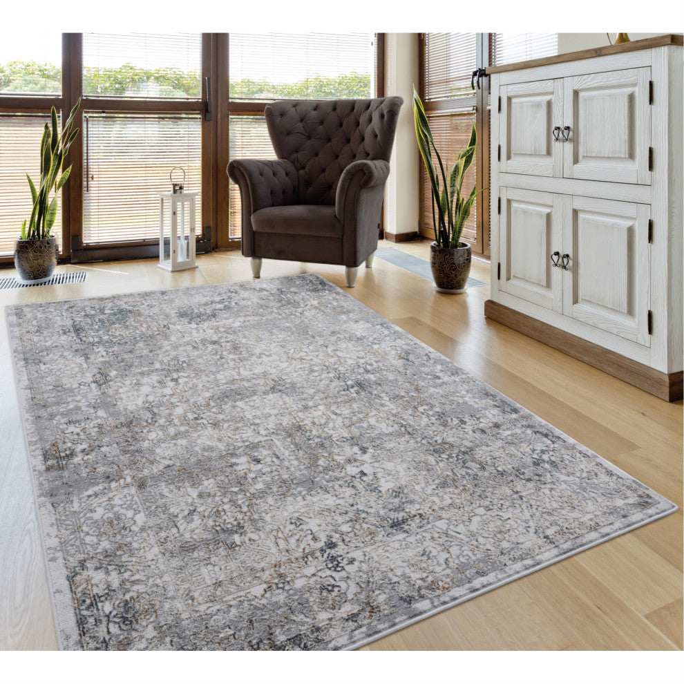 United Weavers Emojy Chi Wheat Runner Rug 2'7"x7'4"