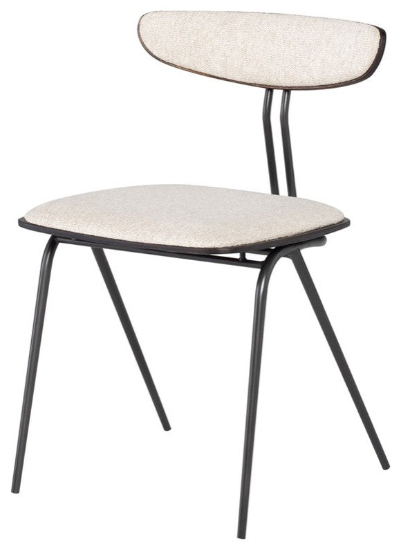 Giada Sand Fabric Dining Chair