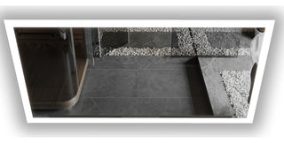 Gabriella Modern LED Bathroom Vanity Mirror, 30"x60"