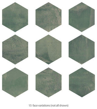 Argillos Hex Aquamarine Porcelain Floor/Wall Tile