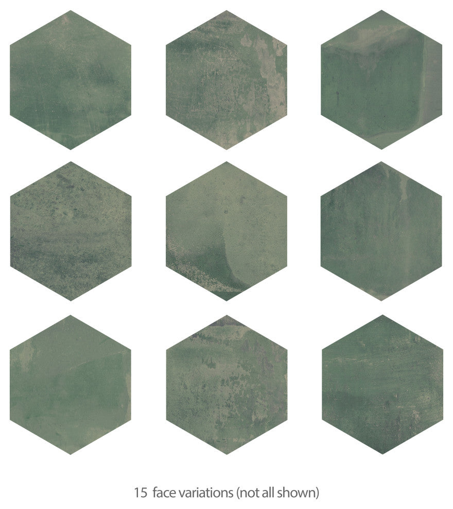 Argillos Hex Aquamarine Porcelain Floor/Wall Tile