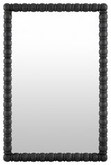 Galey Alix x Livabliss Karling Blair GAKB-1000 Accent Mirror, Antiqued Black, 37"h X 24"w X 2"d