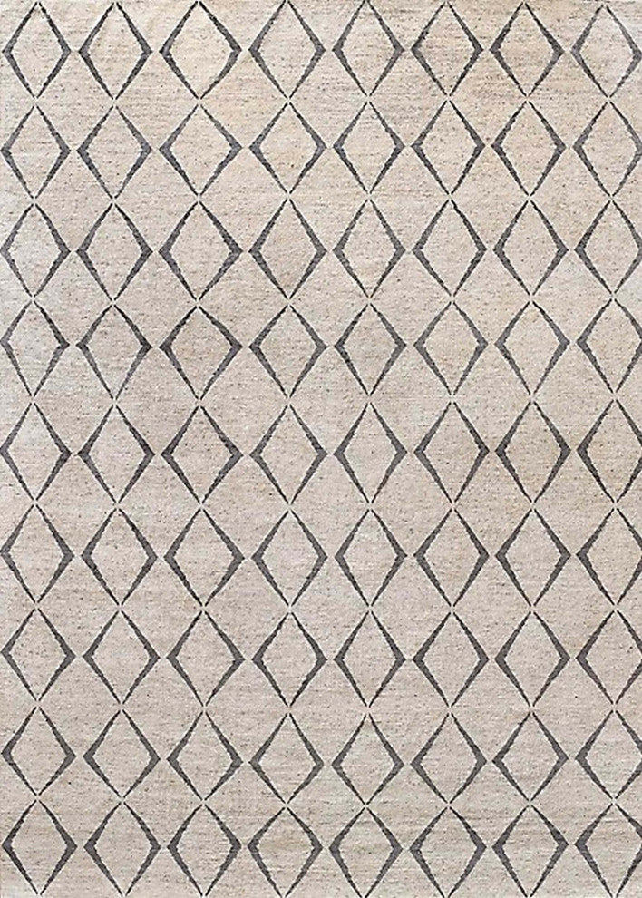 Ahgly Company Indoor Rectangle Mid-Century Modern Area Rugs, 2' x 5'