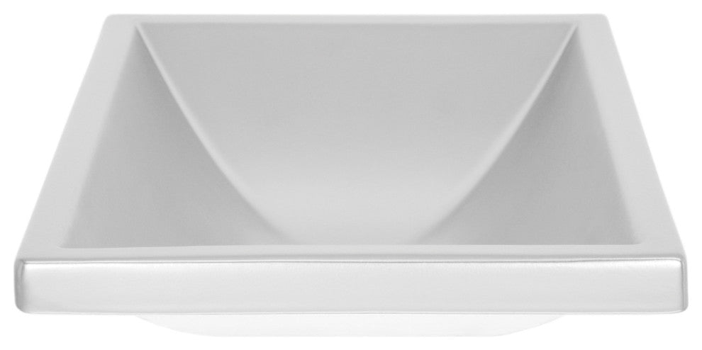 Amara Bathroom Sink, Silver