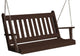 Poly Traditional English Porch Swing, Tudor Brown, 5 Foot