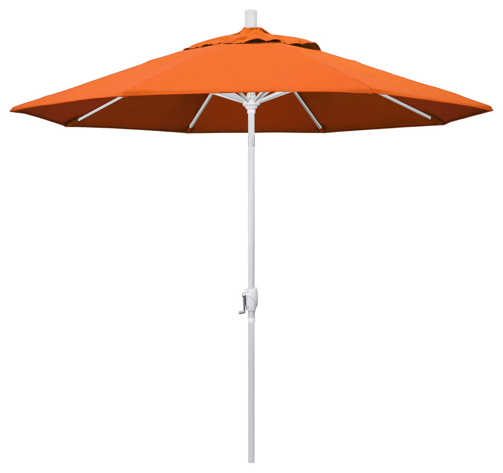 9' Aluminum Umbrella Push Tilt, Sunbrella, Tuscan