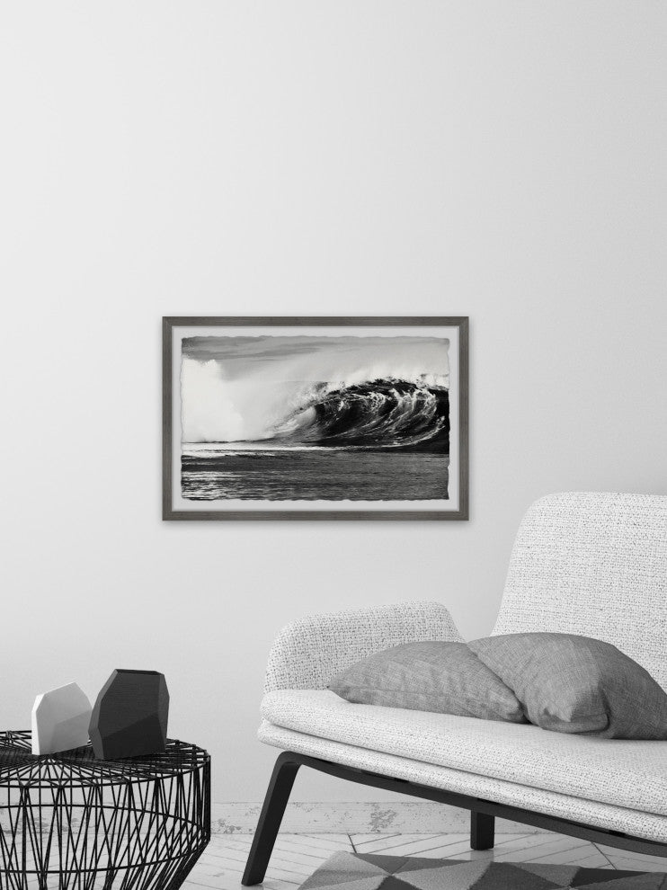 "Paddle Out" Framed Painting Print, 24x16