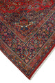 Fine Vintage Distressed Arleth Red Rug