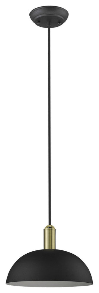 Ingo 1-Light Matte Black Pendant