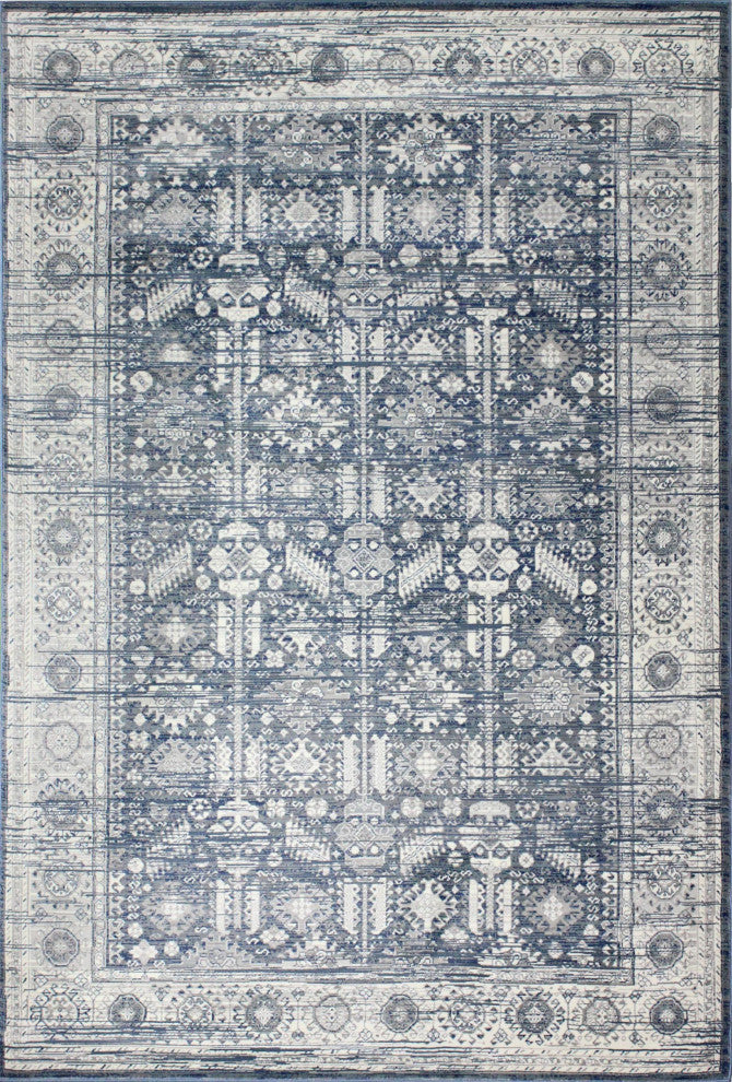 Bashian Luciana Area Rug Light Blue 4' X 6'