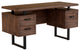 TATEUS Home Office Computer Desk Writing Study Table,Brown