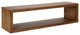 Holt Wood Wall Shelf, Rustic Brown 30x8