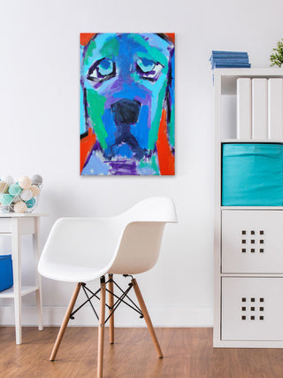 "I'm Sorry" Painting Print on Wrapped Canvas, 30"x45"