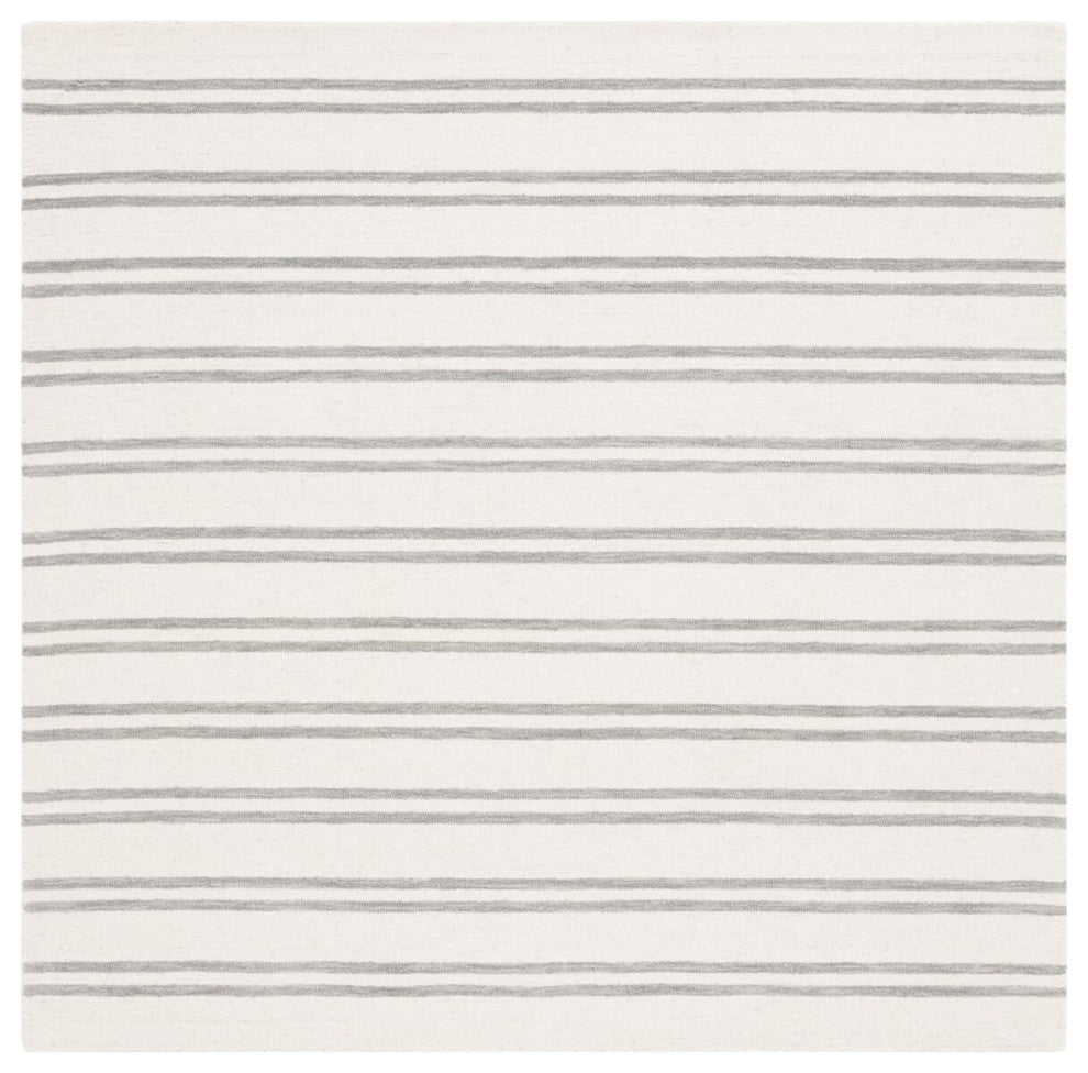 Safavieh Lauren Ralph Lauren Collection LRL6704 Rug, Ivory/Grey, 6' Square