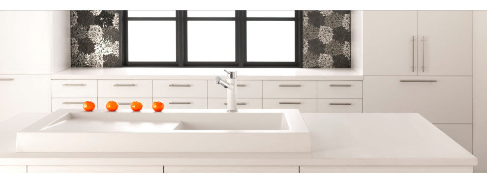 Top Knobs M429 Hopewell 3-3/4 Inch Center to Center Bar Cabinet - Brushed Satin