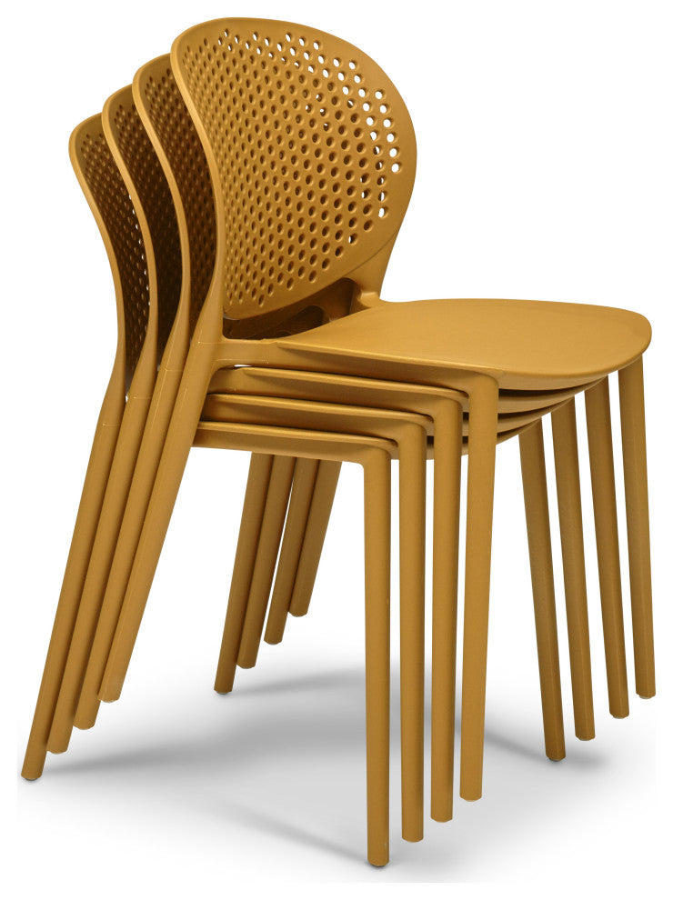 Metro Bailey Side Chair, Set of 4, Ginger