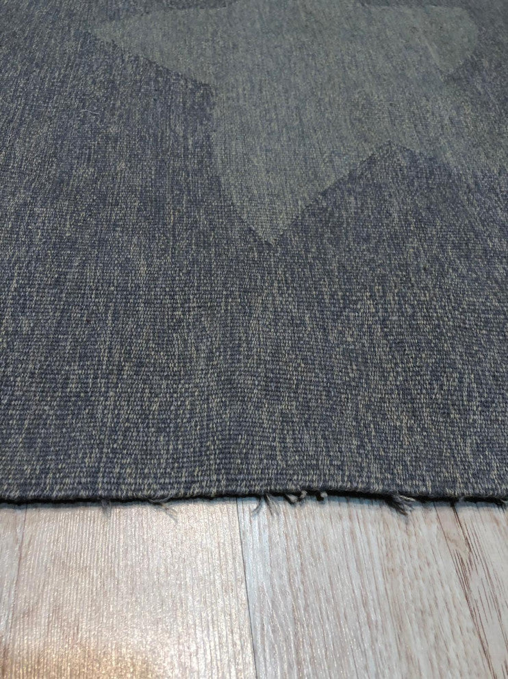 Green Contemporary Modern Modern Flat Weave Area Rug
