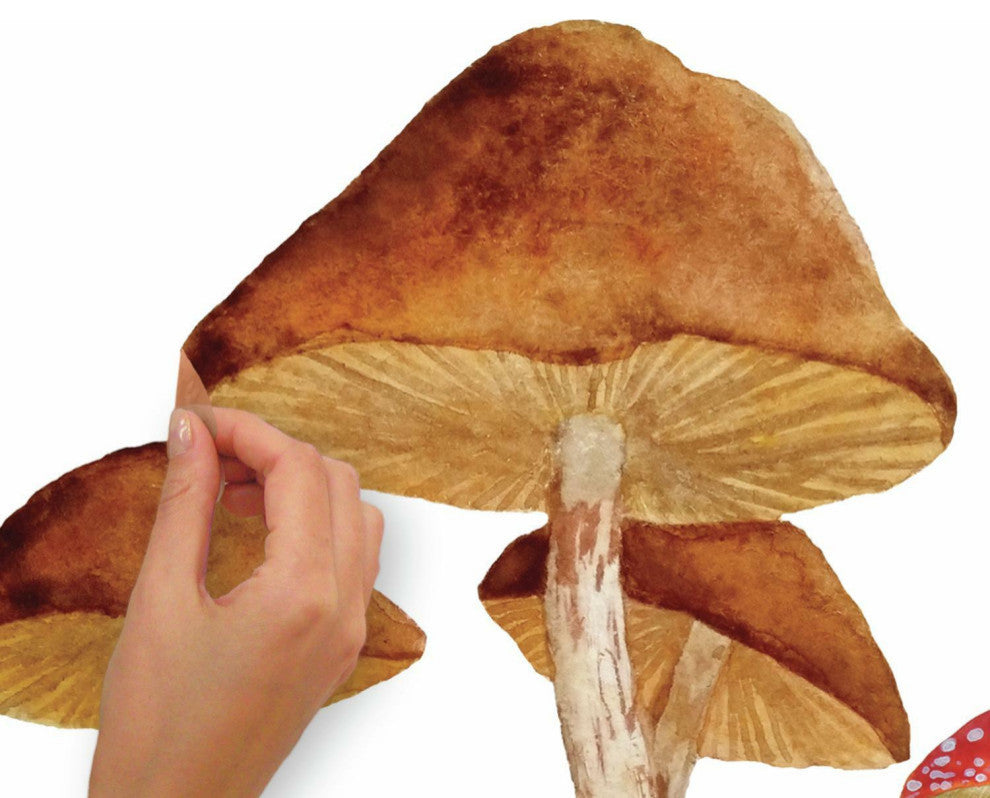 Mushroom Giant Peel And Stick Wall Decals