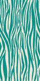 Wood Stripe Geometric Print Bath Towel, Jade