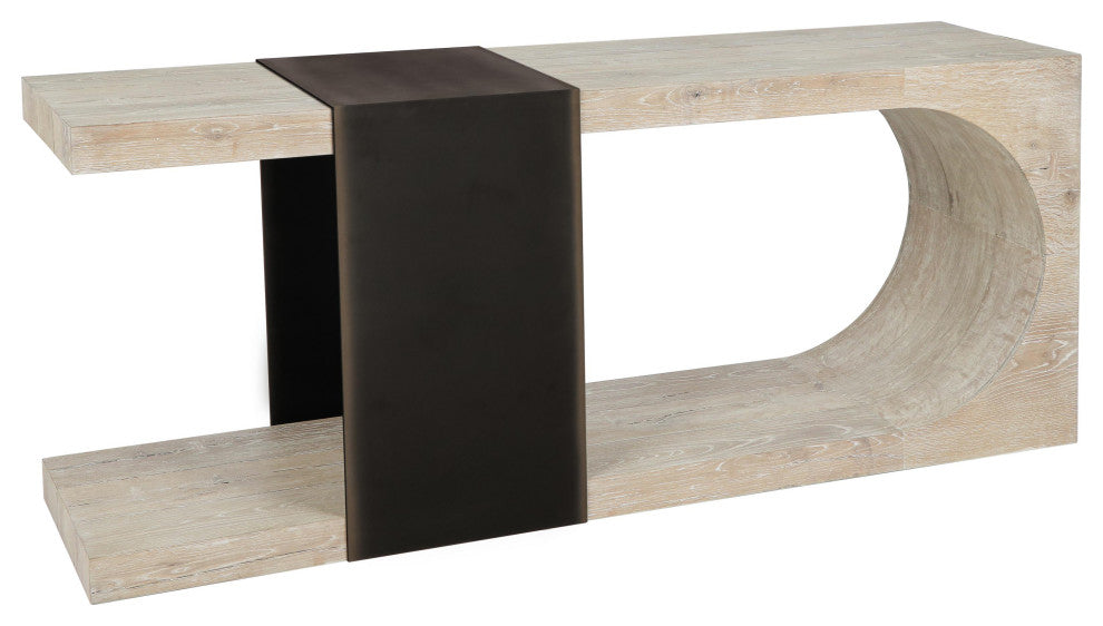 Danica Console Table, White