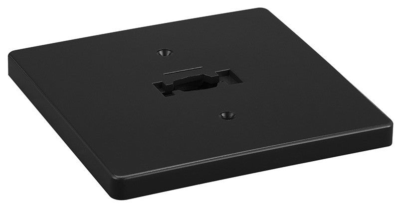 WAC Lighting Monopoint Canopy for Track Fixture, Black, H Track