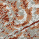 Alpine Fany Power-Loomed Polypropylene Area Rug, Orange/Gray, 7'10"x10'2"