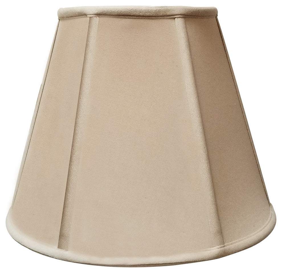 Royal Designs Empire Lamp Shade, Linen Beige, 9"
