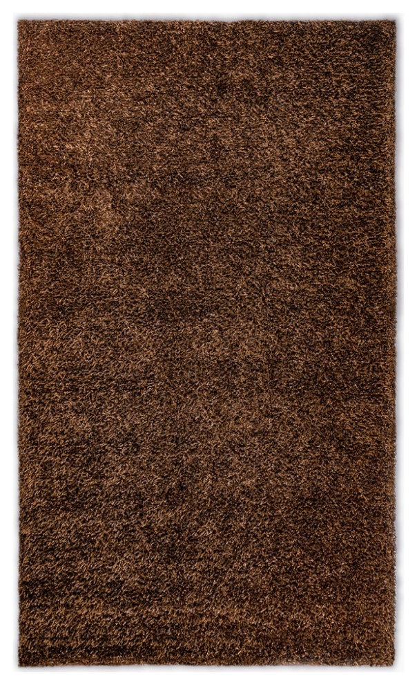 2" x 8" Brown Contemporary Runner Rug