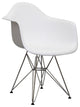 Modern White Paris Dining Armchair