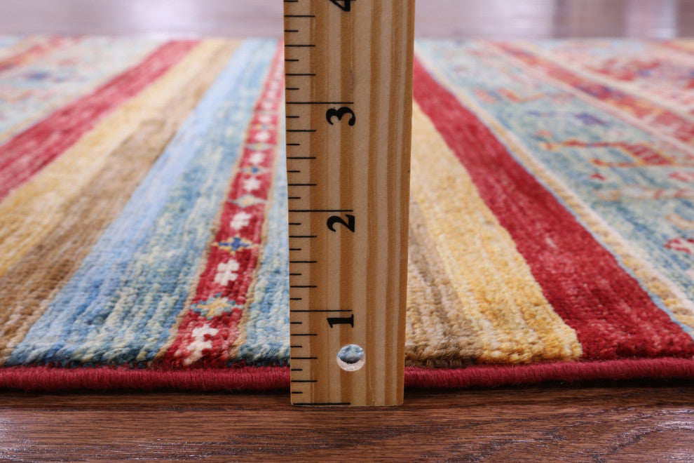 2' 7" X 4' 0" Persian Gabbeh Tribal Handmade Wool Rug Q10840