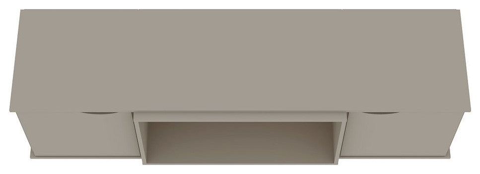 Hampton 62.99 TV Stand in Off White