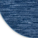 Nourison Nourison Essentials 6' x 9' Oval Navy Blue Outdoor Rug