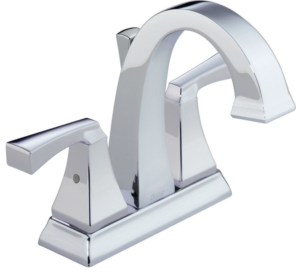 Delta Dryden Two Handle Centerset Bathroom Faucet, Chrome, 2551-MPU-DST