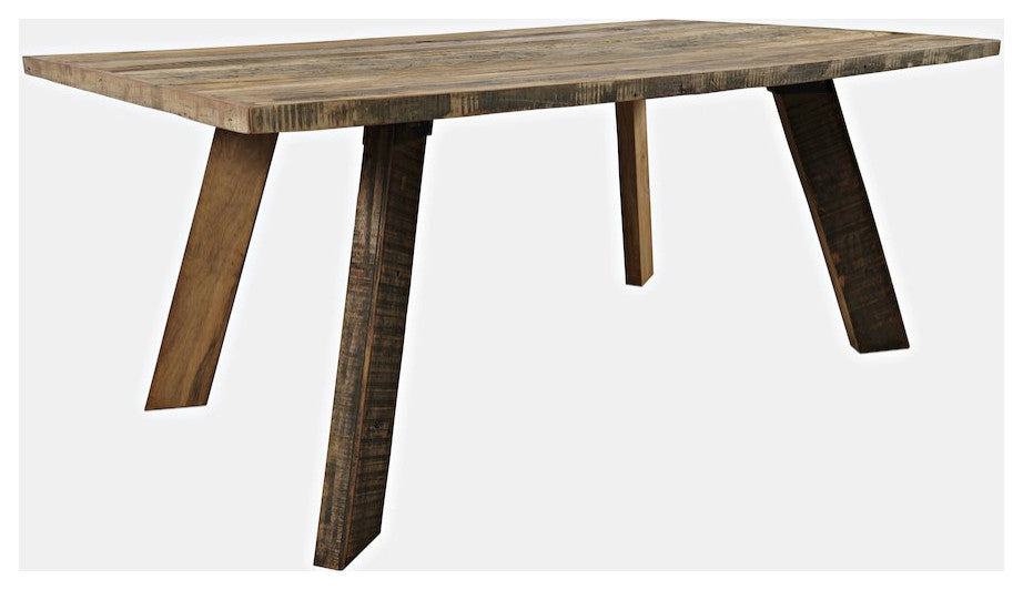 Reclamation 72 Rustic Reclaimed Solid Wood Dining Table