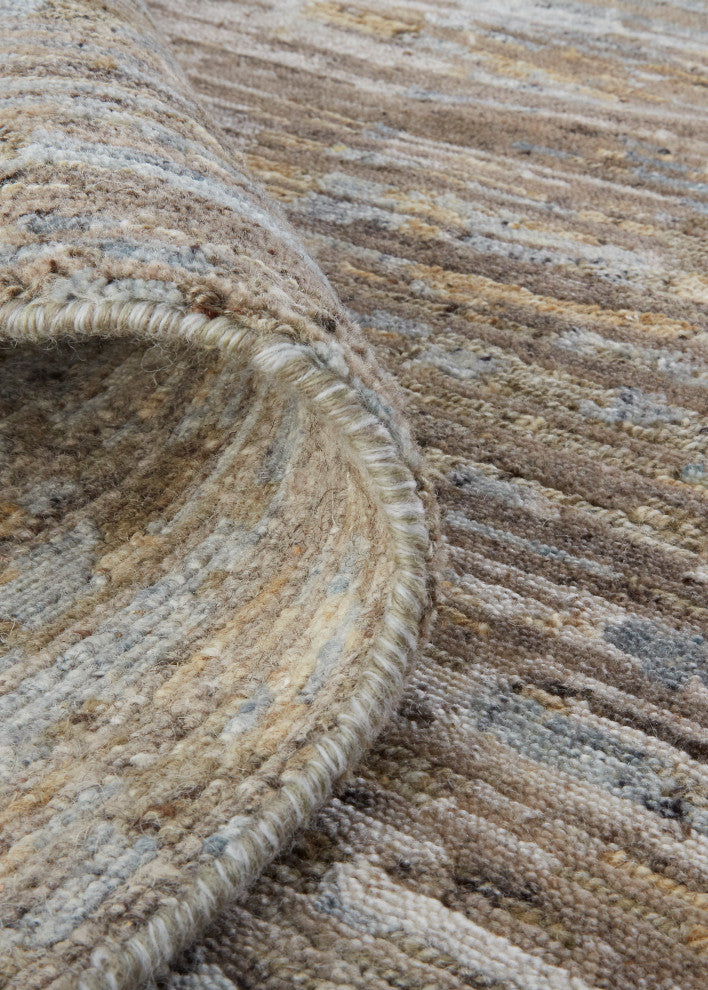 Weave & Wander Clarkson Rug, Bronze Brown, 2ft x 3ft Rug