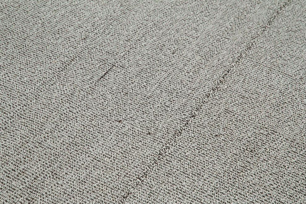 Rug N Carpet - Hand-knotted Turkish 6' 4'' x 9' 6'' Modern Design Wool Kilim Rug