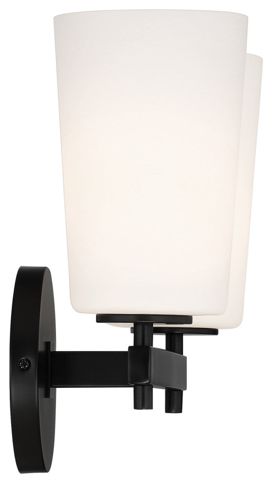 Colton 2 Light Black Wall Mount