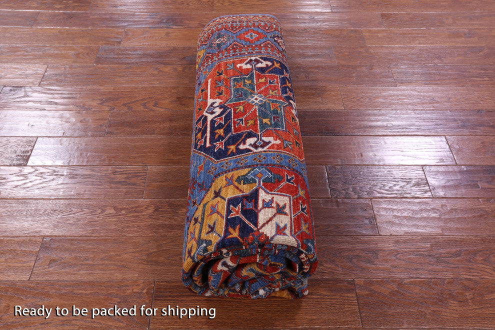 6' 7" X 9' 7" Bokhara Handmade Wool Rug - Q12681